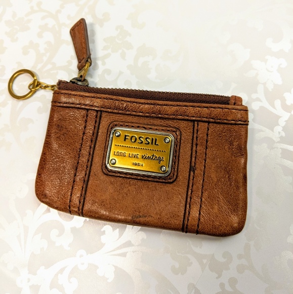 fossil coin purse
